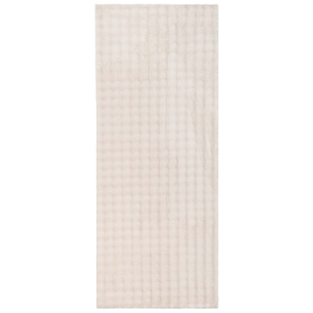 Produktbild för Områdesmattor Rektangulär SIROLO Beige 150 x 80 cm Polyester