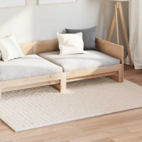 Produktbild för Områdesmattor Rektangulär SIROLO Beige 230 x 160 cm Polyester