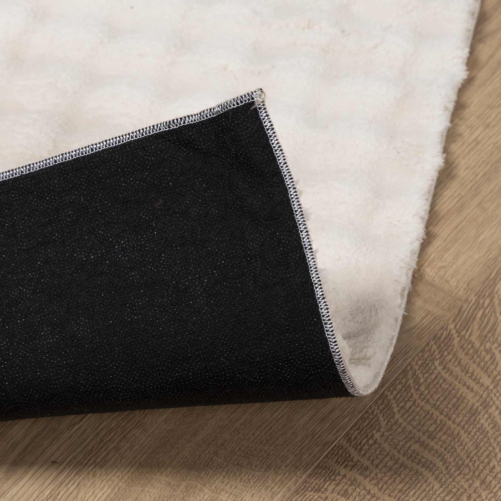 Produktbild för Områdesmattor Rektangulär SIROLO Beige 340 x 240 cm Polyester
