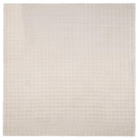 Produktbild för Områdesmattor Fyrkantig SIROLO Beige 200 x 200 cm Polyester