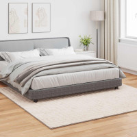 Produktbild för Områdesmattor Fyrkantig SIROLO Beige 240 x 240 cm Polyester