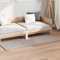 Produktbild för Områdesmattor Rektangulär SIROLO Sand 200 x 80 cm Polyester