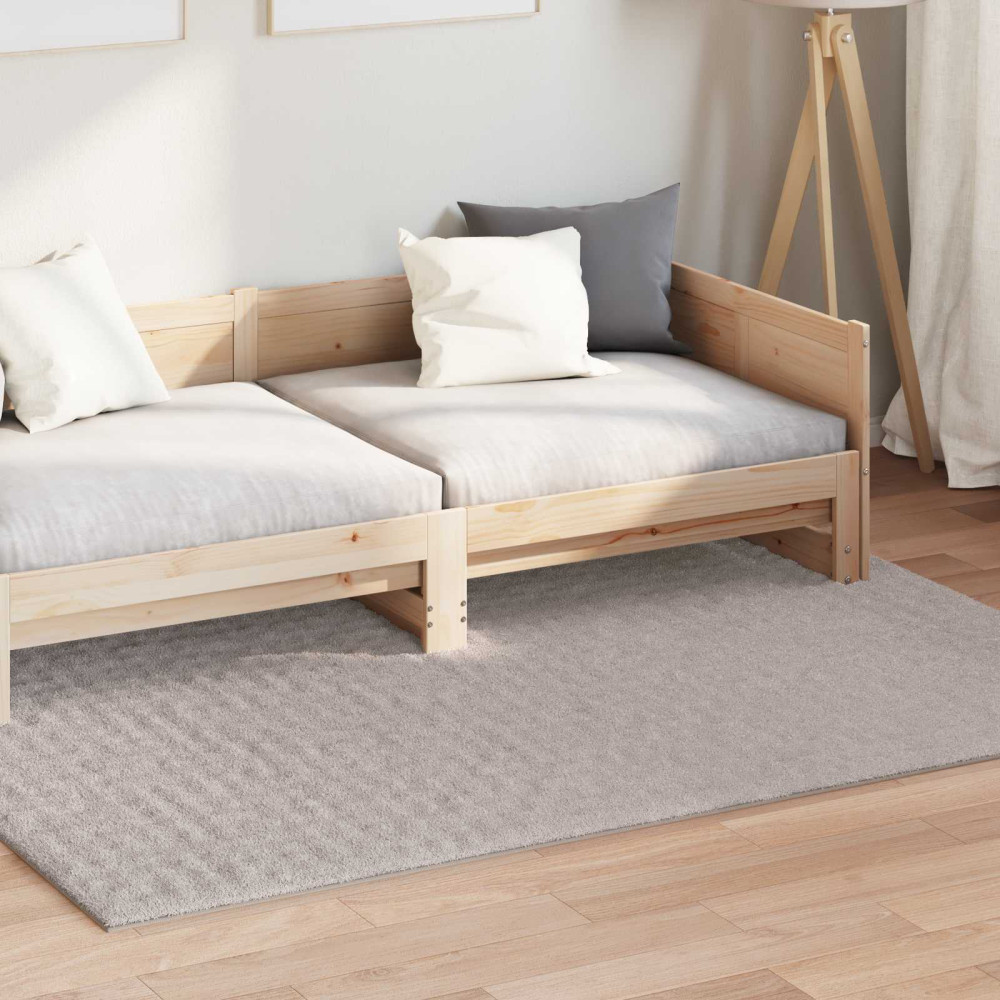 Produktbild för Områdesmattor Rektangulär SIROLO Sand 230 x 160 cm Polyester
