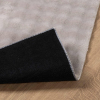 Produktbild för Områdesmattor Fyrkantig SIROLO Sand 240 x 240 cm Polyester