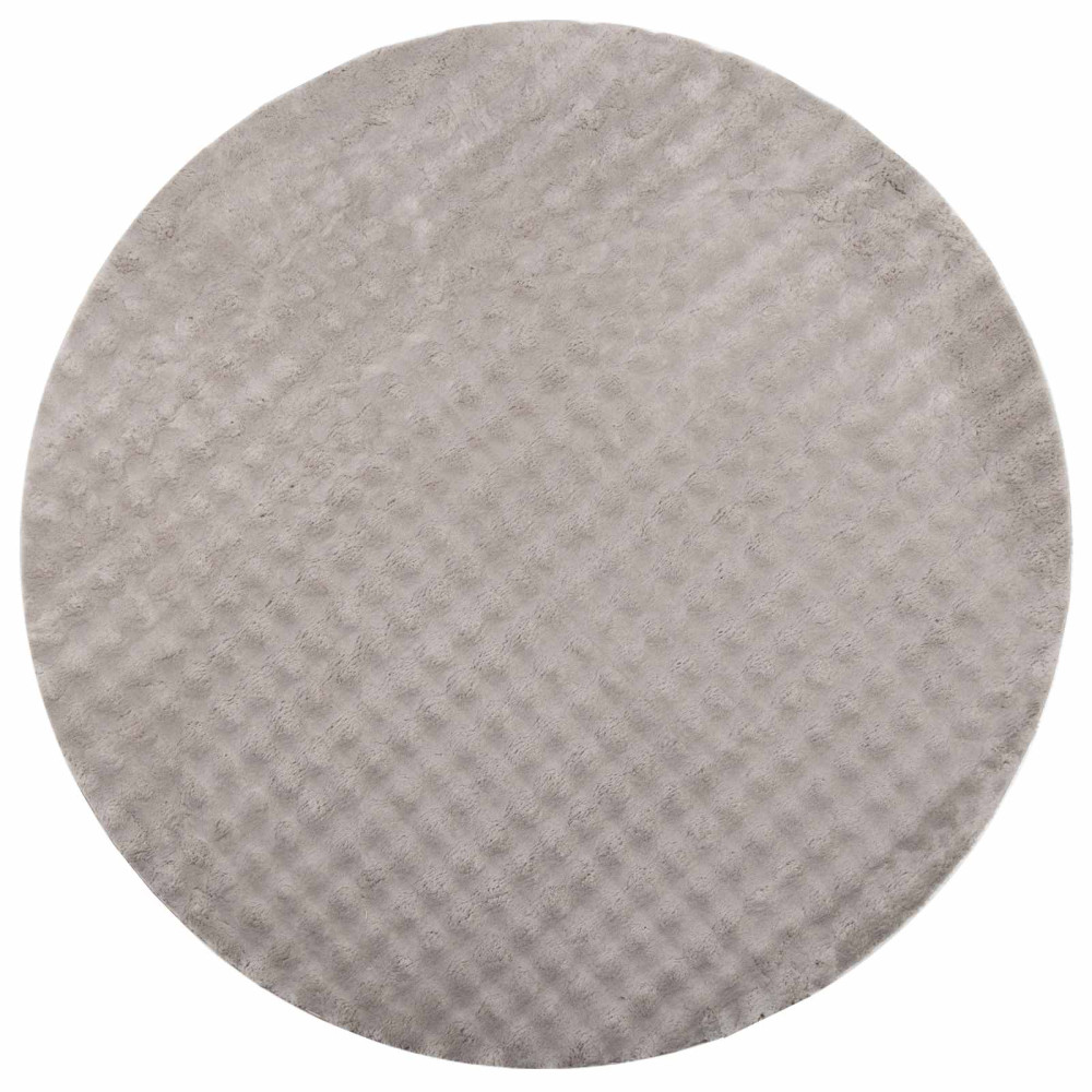 Produktbild för Områdesmattor Rund SIROLO Sand Ø 160 CM Polyester