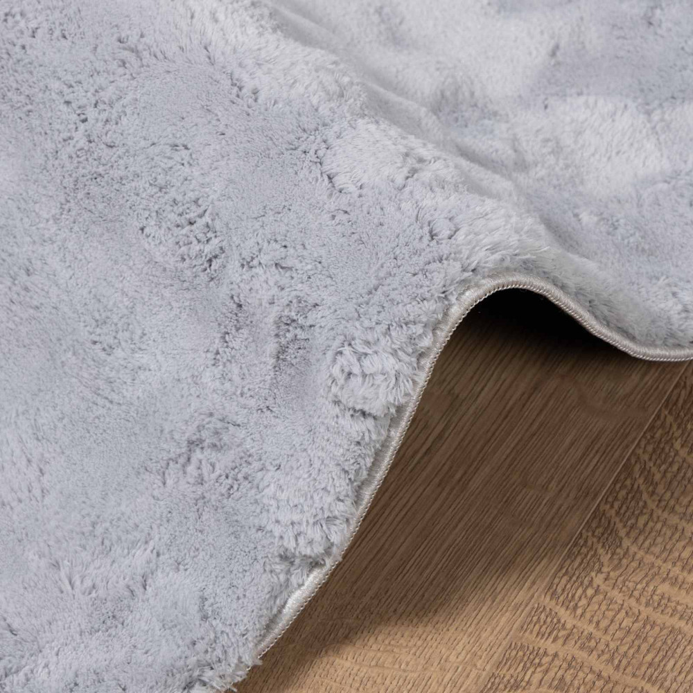 Produktbild för Områdesmattor Rektangulär SIROLO Grå 280 x 200 cm Polyester