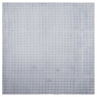 Produktbild för Områdesmattor Fyrkantig SIROLO Grå 120 x 120 cm Polyester