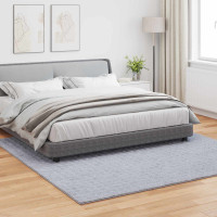 Produktbild för Områdesmattor Fyrkantig SIROLO Grå 240 x 240 cm Polyester