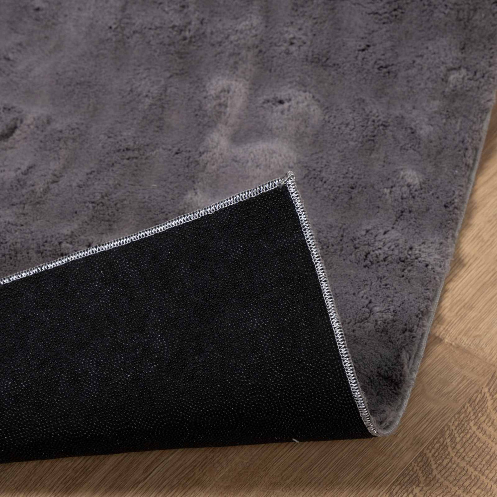 Produktbild för Områdesmattor Rektangulär SIROLO Antracit 170 x 120 cm