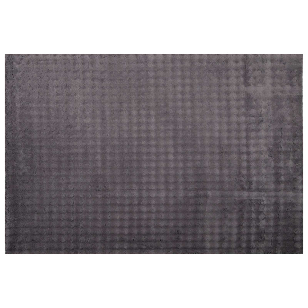Produktbild för Områdesmattor Rektangulär SIROLO Antracit 340 x 240 cm