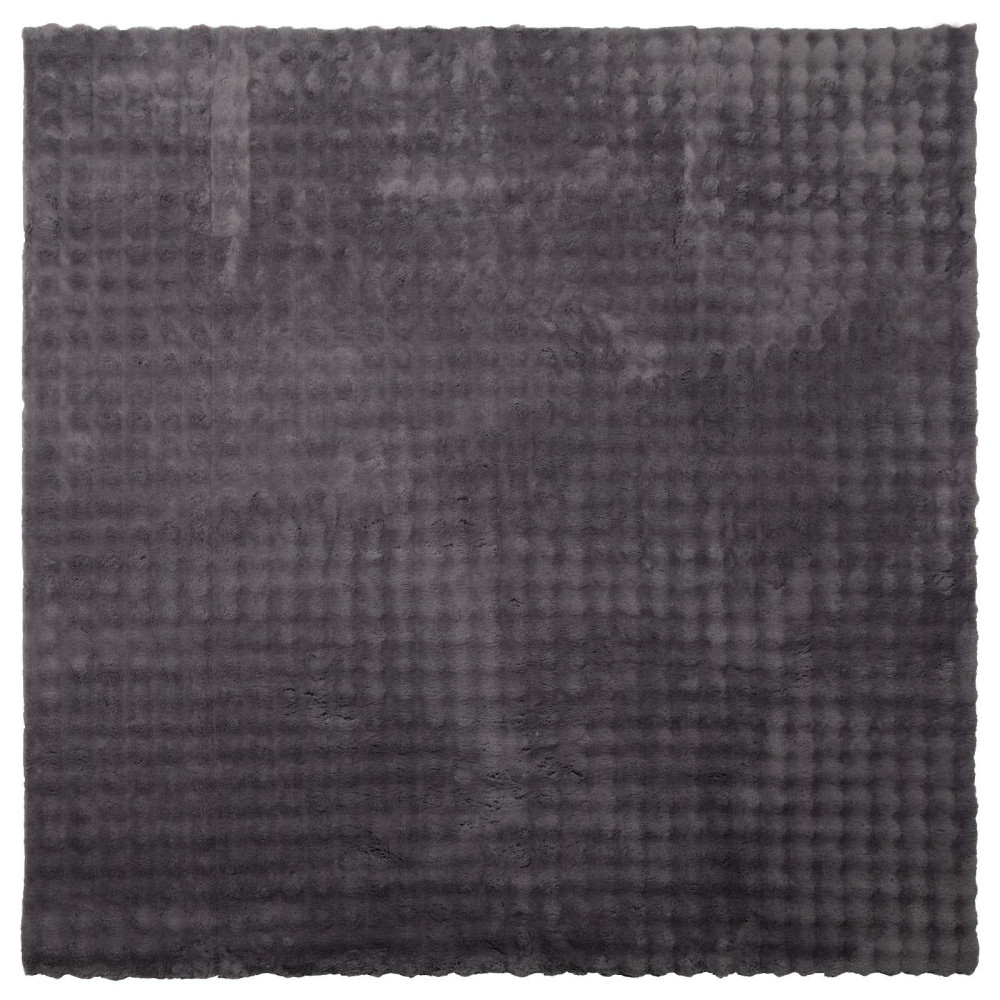 Produktbild för Områdesmattor Fyrkantig SIROLO Antracit 240 x 240 cm Polyester
