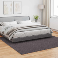 Produktbild för Områdesmattor Fyrkantig SIROLO Antracit 240 x 240 cm Polyester