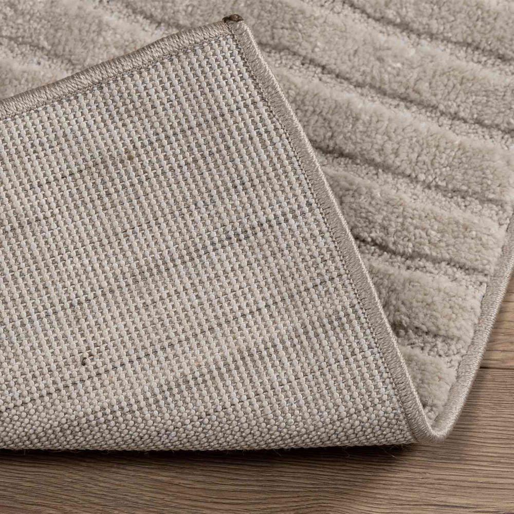 Produktbild för Områdesmattor Rektangulär GALATI Beige 340 x 240 cm Polyester