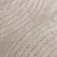 Produktbild för Områdesmattor Rund GALATI Beige Ø 160 CM Polyester