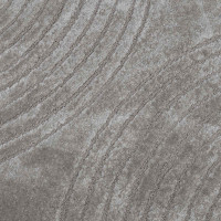 Produktbild för Områdesmattor Rund GALATI Grå Ø 200 CM Polyester