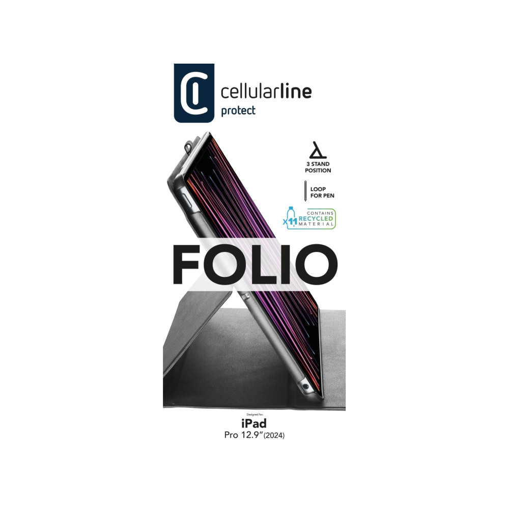 Produktbild för Cellularline 8018080480140, Folio, Apple, iPad Pro 12.9", 32...