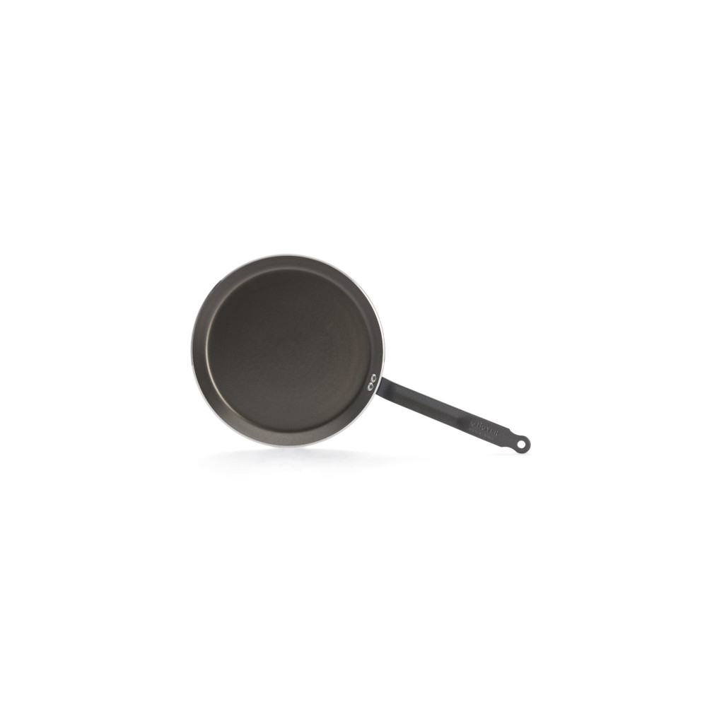 Produktbild för de Buyer 8185.30, Rund, Pannkaksjärn, Rostfritt stål, Gjuten...