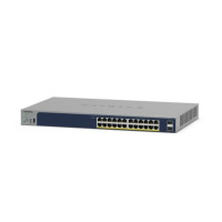 Produktbild för NETGEAR Smart GS724TPP - switch - 24 portar - smart - rackmonterbar