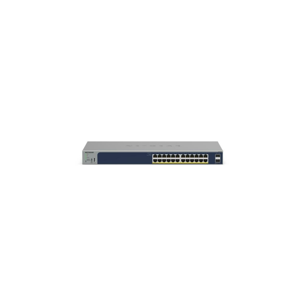 Produktbild för NETGEAR Smart GS724TPP - switch - 24 portar - smart - rackmonterbar