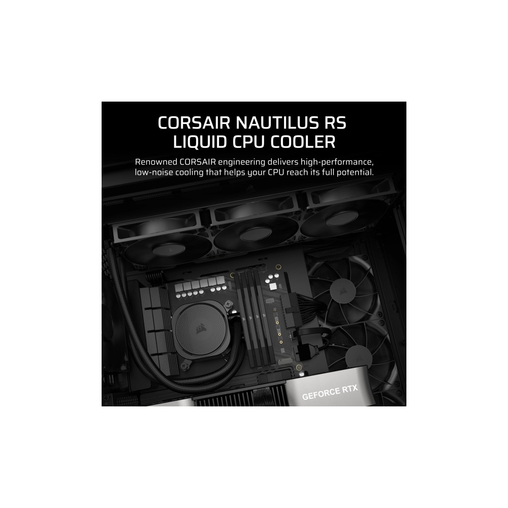 Produktbild för CORSAIR Nautilus 360 RS - kylsystem med vätska till processorn