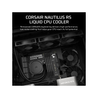 Produktbild för CORSAIR Nautilus 360 RS - kylsystem med vätska till processorn