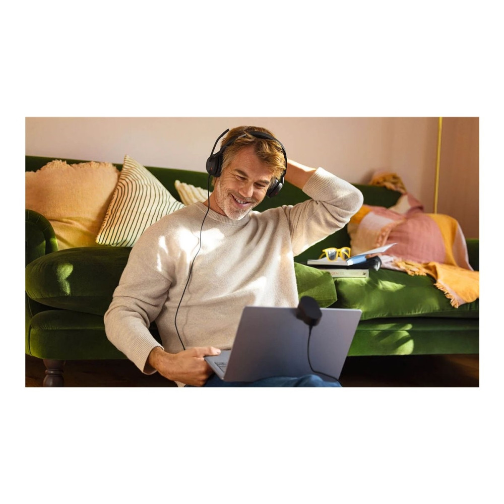 Produktbild för Jabra Evolve2 50 UC Stereo - headset - USB-C, USB-A