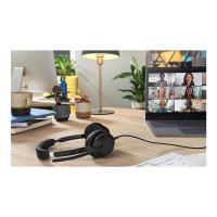 Produktbild för Jabra Evolve2 50 UC Stereo - headset - USB-C, USB-A