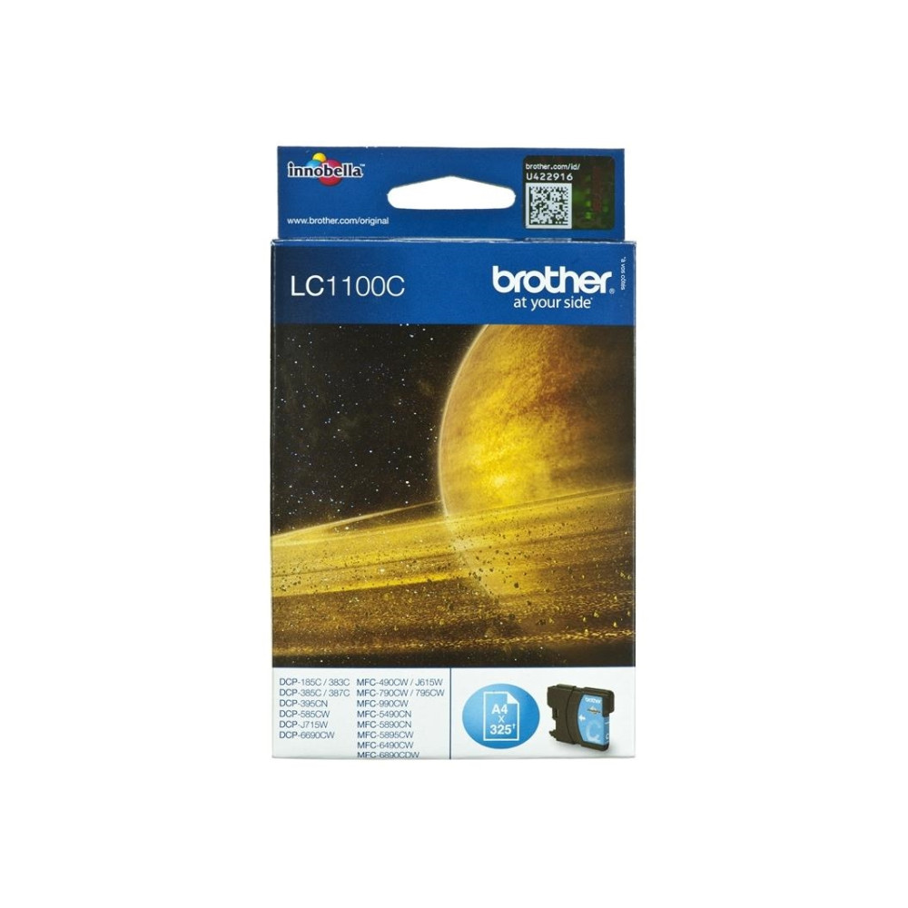 Produktbild för Brother LC1100C - cyan - original - bläckpatron
