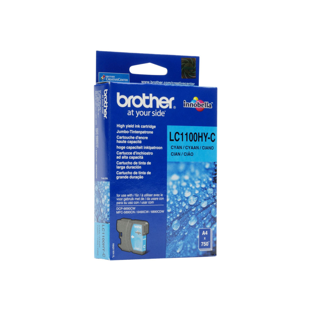 Produktbild för Brother LC1100C - cyan - original - bläckpatron