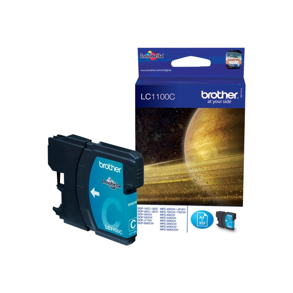Produktbild för Brother LC1100C - cyan - original - bläckpatron