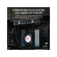 Produktbild för CORSAIR Nautilus 240 RS - kylsystem med vätska till processorn