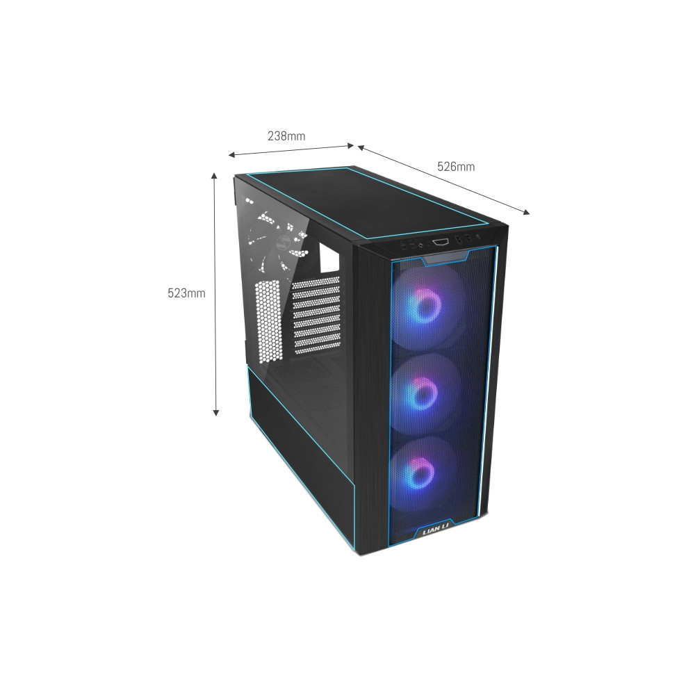 Produktbild för Lian Li Lancool III RGB - mid tower - utökad ATX
