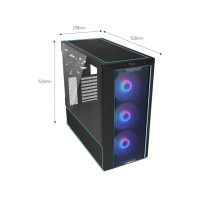 Produktbild för Lian Li Lancool III RGB - mid tower - utökad ATX