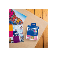 Produktbild för Brother LC527XL Value Pack - 4-pack - Lång livslängd - svart, gul, cyan, magenta - original - bläckpatron