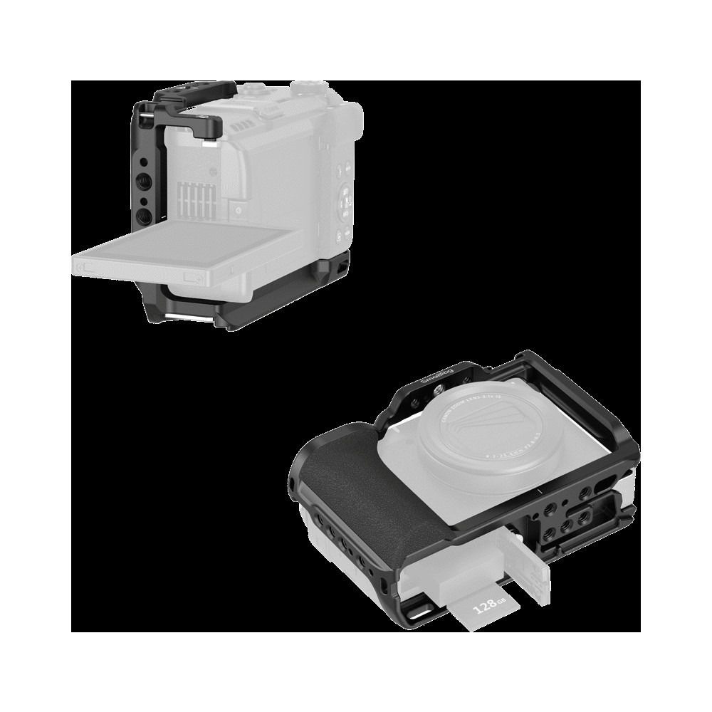 Produktbild för SmallRig 5807 Cage for Canon PowerShot V1 (Black)