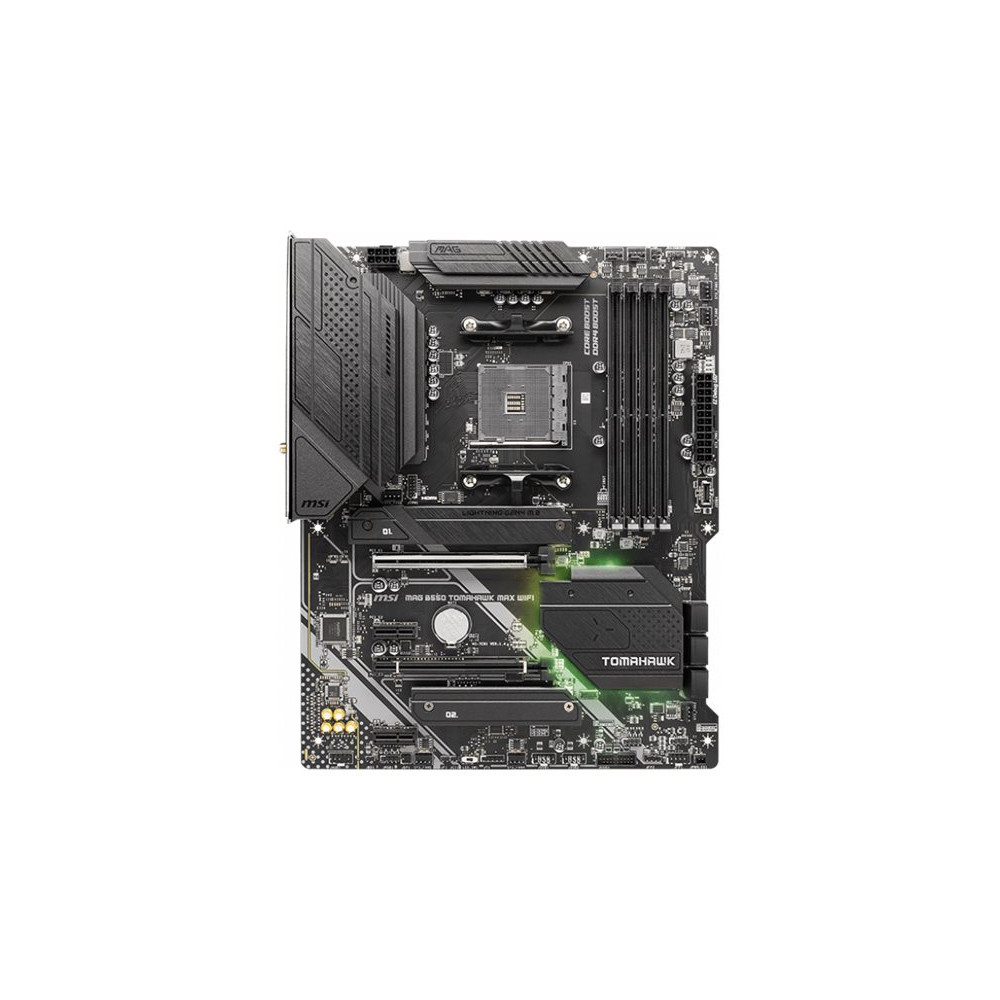 Produktbild för MSI MAG B550 TOMAHAWK MAX WIFI - moderkort - ATX - Socket AM4 - AMD B550