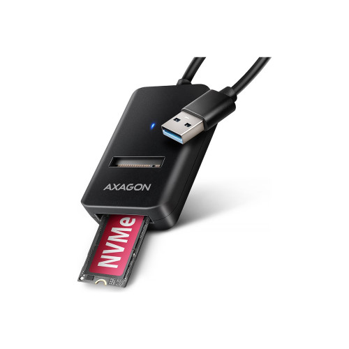 AXAGON AXAGON - gränssnittsadapter - M.2 Card (PCIe NVMe & SATA) - USB 3.2 (Gen 2)