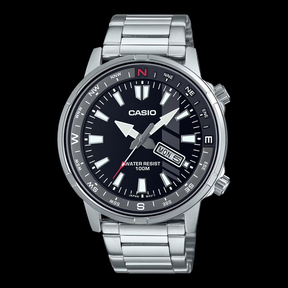 Produktbild för CASIO MTD130D1A2VDF - Quartz Klocka Herr (44MM)