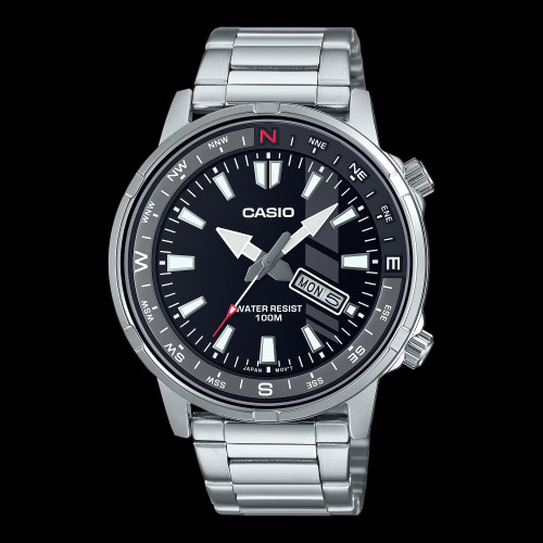 Casio CASIO MTD130D1A2VDF - Quartz Klocka Herr (44MM)