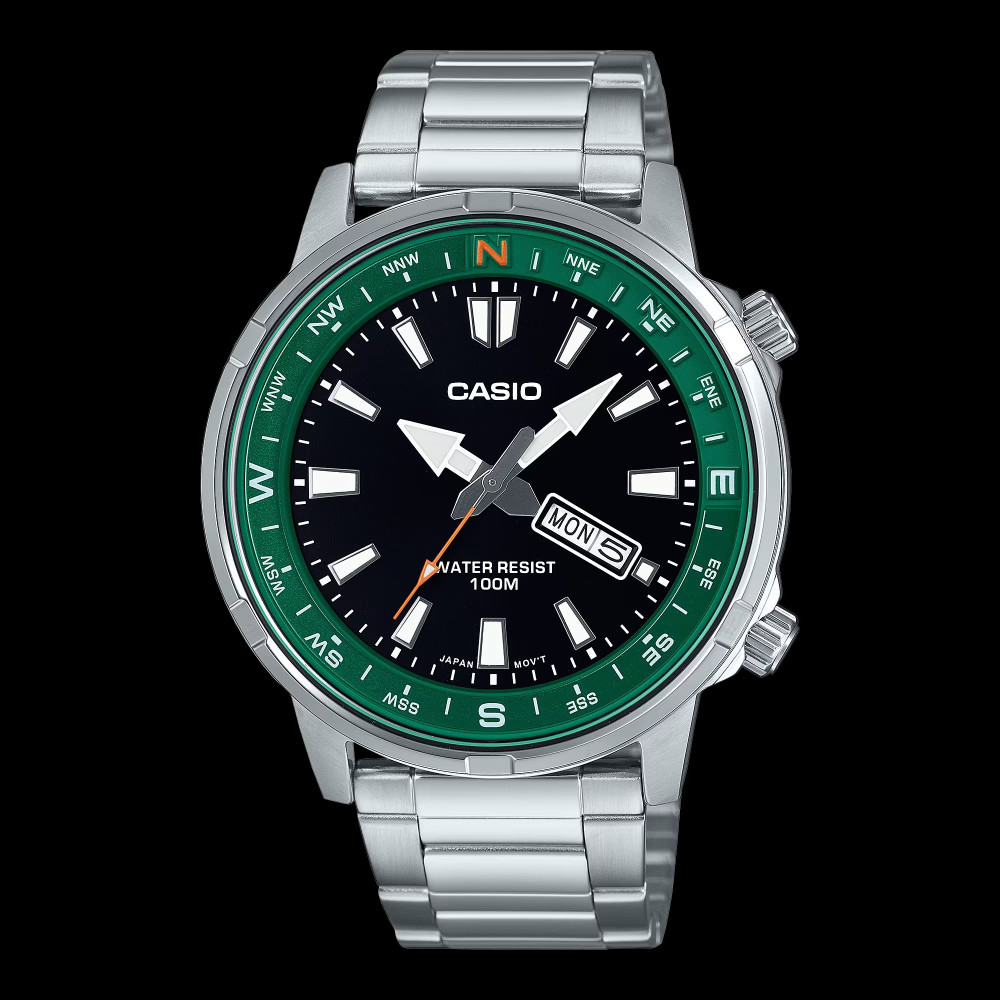 Produktbild för CASIO MTD130D1A3VDF - Quartz Klocka Herr (44MM)