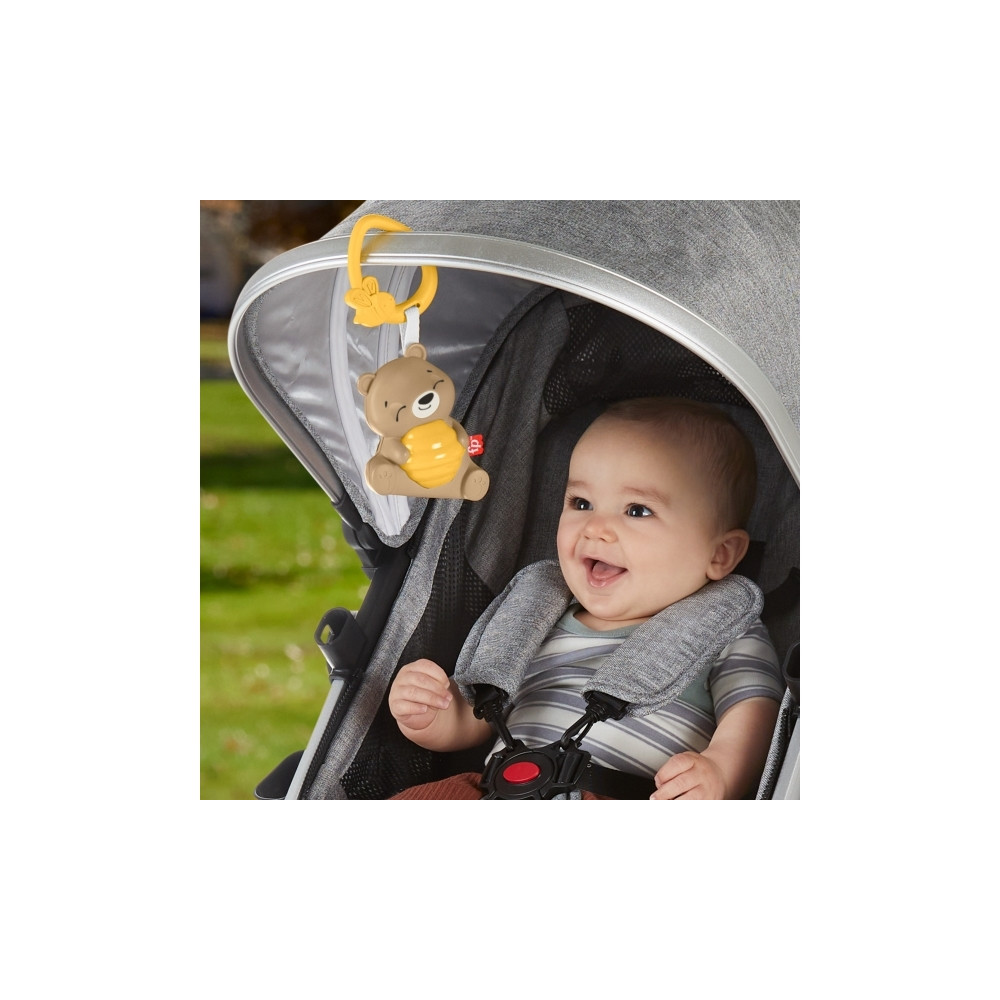 Produktbild för Fisher-Price Beary Lugnande ljudapparat, pojke/flicka, rings...