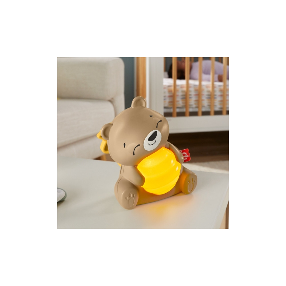 Produktbild för Fisher-Price Beary Lugnande ljudapparat, pojke/flicka, rings...