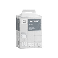 Produktbild för Handdukar Katrin Plus Non-Stop Z-Fold 2-lagers L24xB20,3xD8...