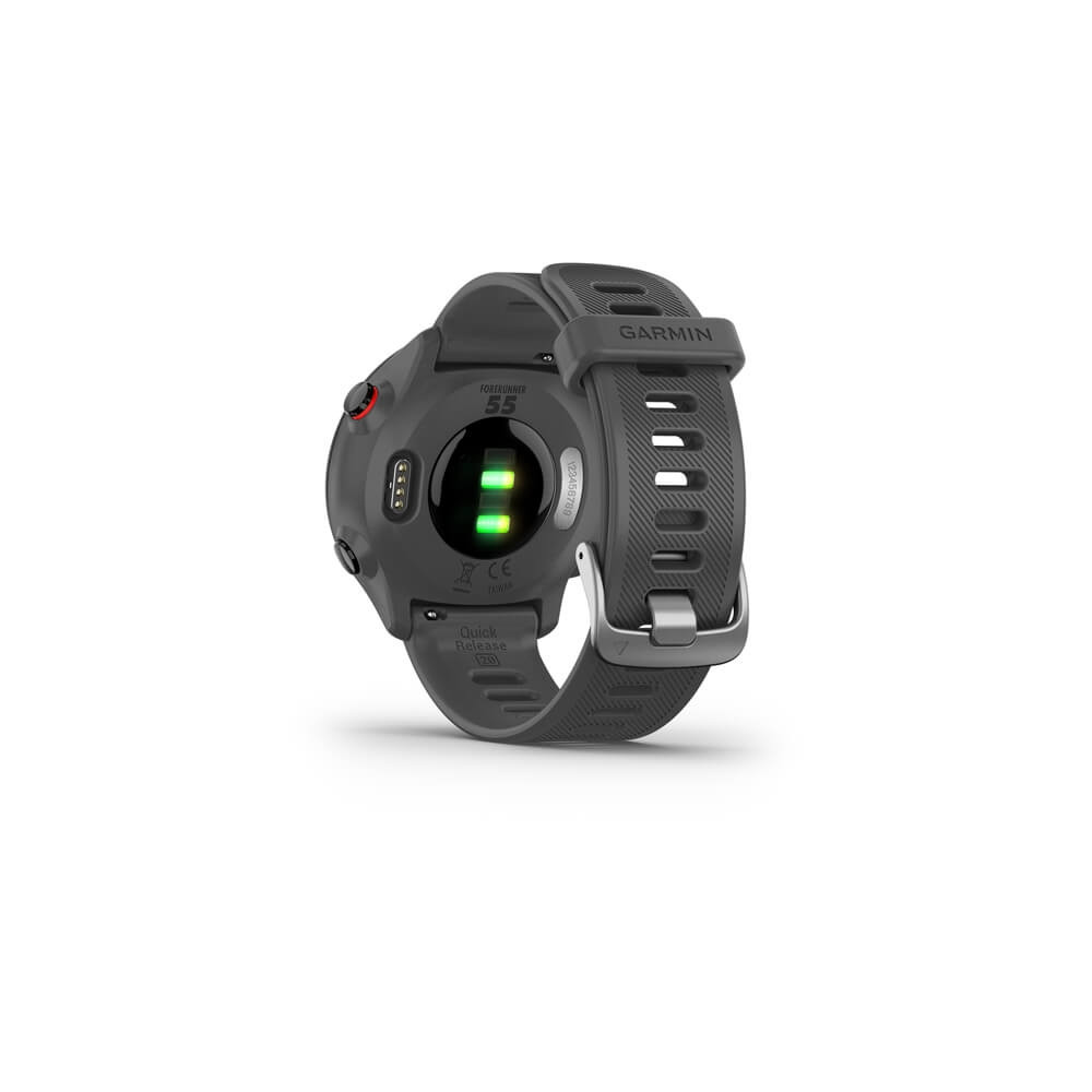 Produktbild för Garmin Forerunner 55 sportklocka med band - monterra gray