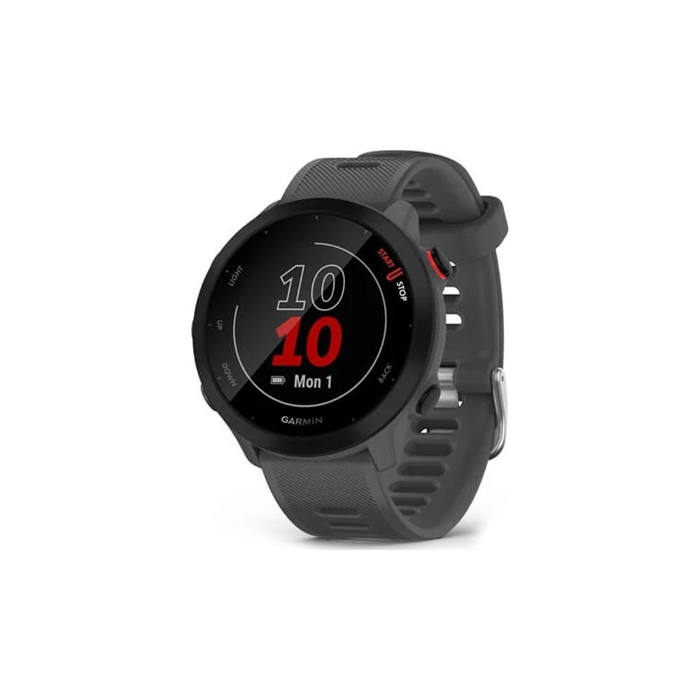 Produktbild för Garmin Forerunner 55 sportklocka med band - monterra gray