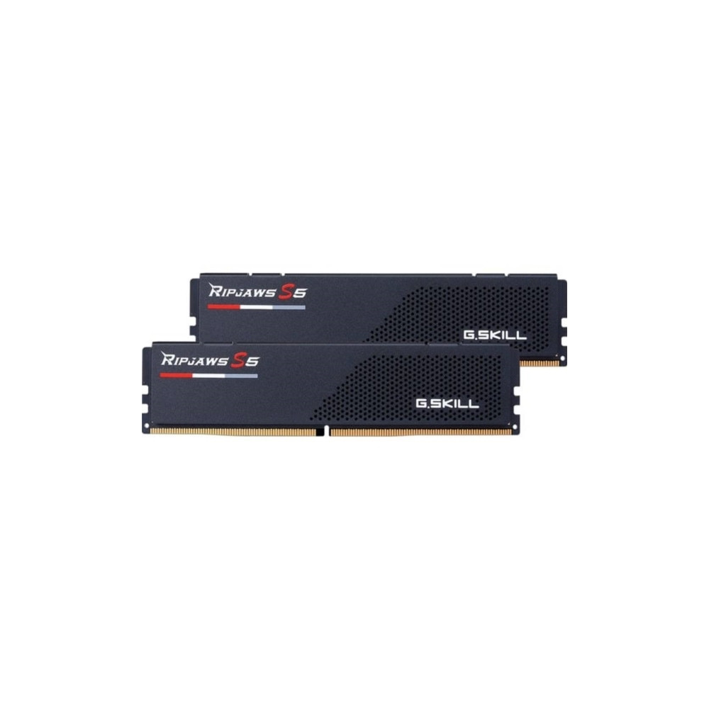 Produktbild för G.Skill Ripjaws S5 - DDR5 - sats - 32 GB: 2 x 16 GB - DIMM 288-pin - 6000 MHz / PC5-48000 - ej buffrad