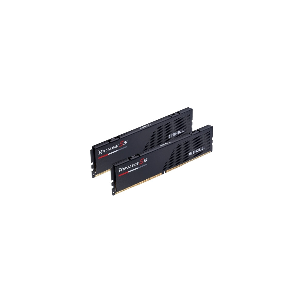 Produktbild för G.Skill Ripjaws S5 - DDR5 - sats - 32 GB: 2 x 16 GB - DIMM 288-pin - 6000 MHz / PC5-48000 - ej buffrad
