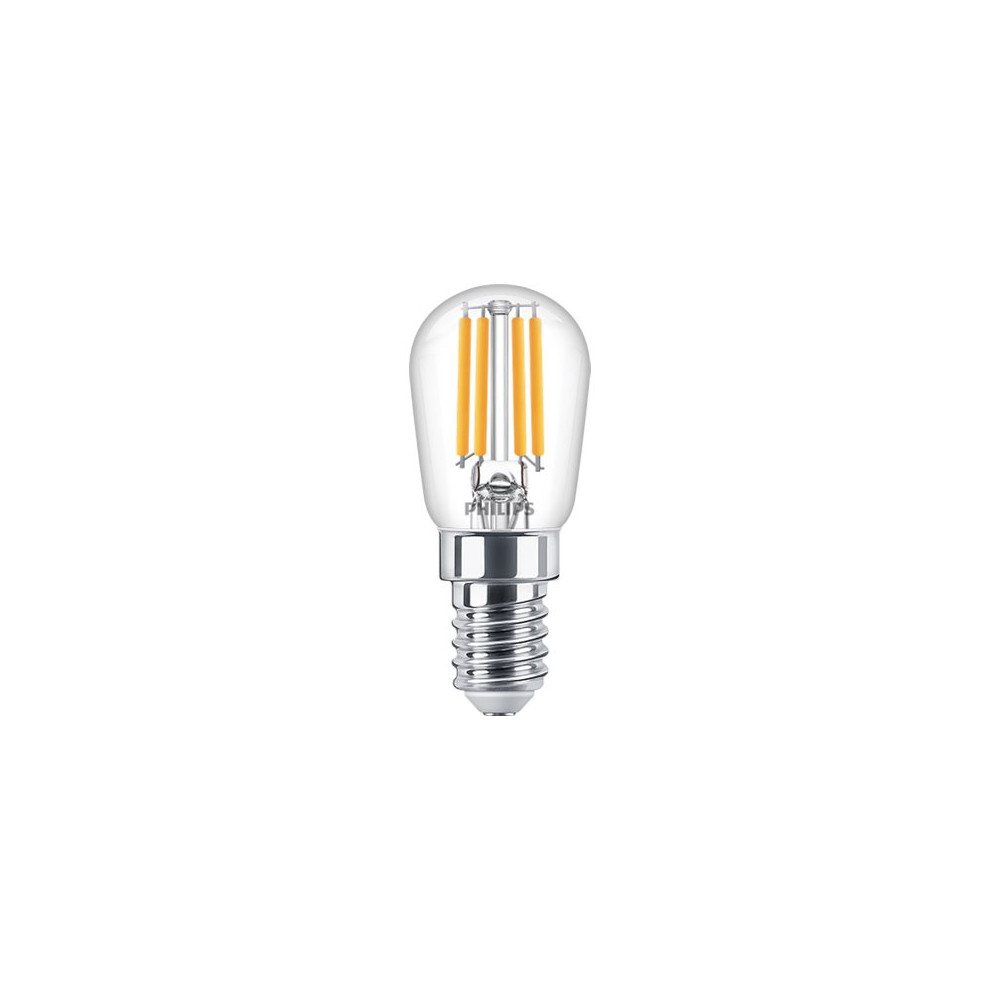 Produktbild för Philips Classic - LED-glödlampa - form: S26 - E14 - 2.5 W - varmt vitt ljus - 2700 K