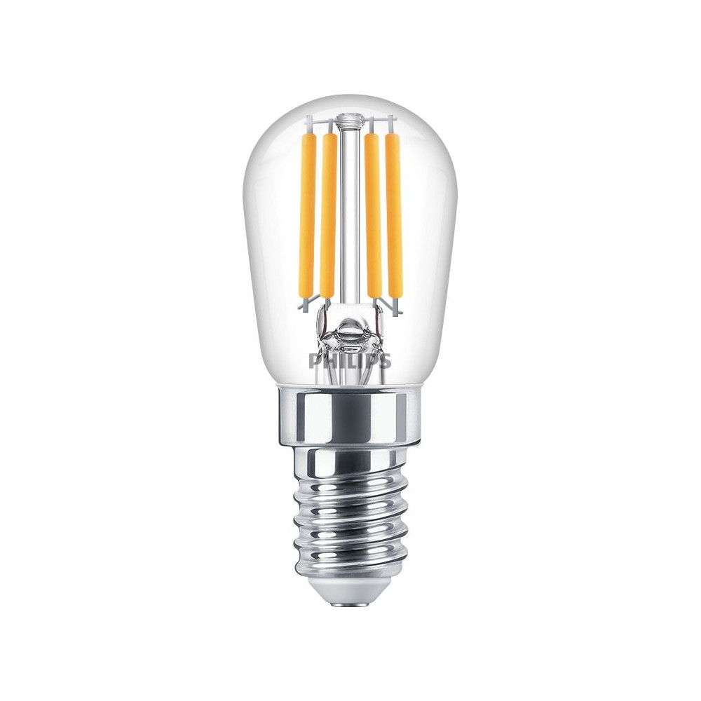 Produktbild för Philips Classic - LED-glödlampa - form: S26 - E14 - 2.5 W - varmt vitt ljus - 2700 K