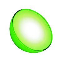 Produktbild för Philips Hue Go - skrivbordslampa - LED - 6 W - 16 miljoner färger - 2000-6500 K - vit